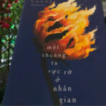 Ocean Vuong trong buổi ra mắt sách