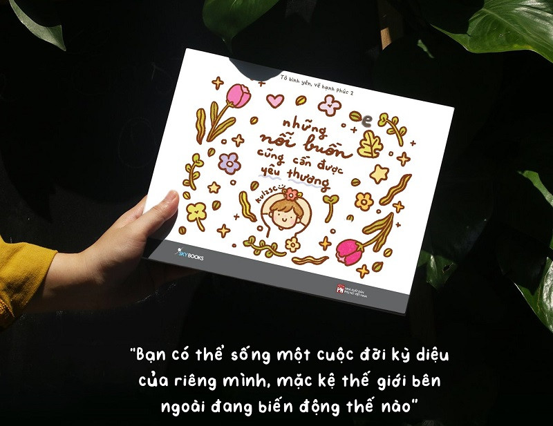 10 cuốn sách tô màu giúp bạn trẻ thư giãn và chữa lành cuối tuần